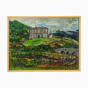 Alexander Michael, Fermoyle House, Brandon Bay, Ireland, 1976, Oil Painting