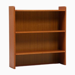 Libreria piccola vintage in teak, anni '60