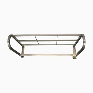 Bauhaus Wandgarderobe aus Chrom, 1930er