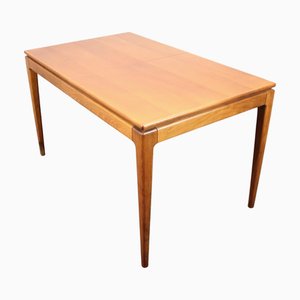 Mesa de comedor extensible atribuida a Drevotvar, años 70