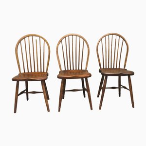 Vintage Country Kitchen Chairs, 1960, Set of 3