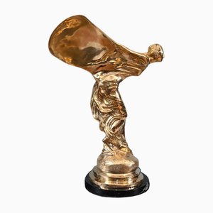 Großer Jugendstil Spirit of Ecstacy in Bronze