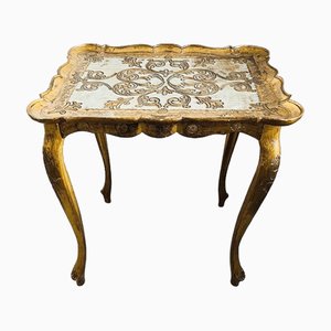 Vintage Hollywood Regency Side Table, 1970s