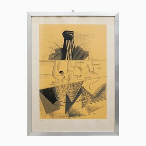 Aldo Mondino, Dance, 1970s, Color Lithograph on Paper