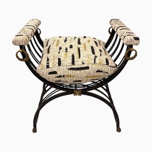 Curule Style Side Chair, 1970s