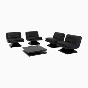 Sessel mit Couchtisch von Hans Von Klier für Giuseppe Rossi Di Albizzate, 1970er, 5er Set