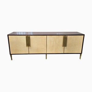 Italienisches Sideboard aus Pergament, 1980er
