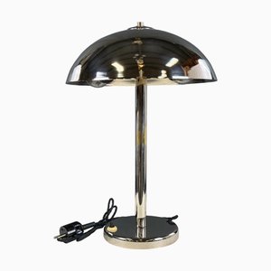 Art Deco Chrome Table Lamp, 1930s