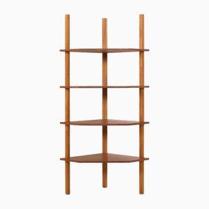 Mid-Century Italian Corner Wall Unit, 1970s