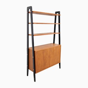 Console Murale Indépendante à 1 Baie en Teck par Gillis Lundgren pour Ikea, 1960s, Set de 6