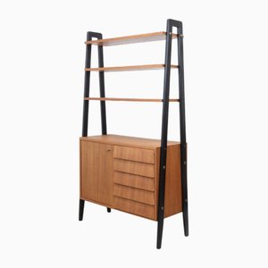 Freistehendes 1-Schacht Wandregal aus Teak von Gillis Lundgren für Ikea, 1960er, 6 . Set