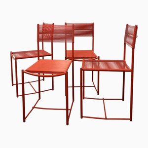 Spaghetti Chairs by Giandomenico Belotti for Alias, 1970s, Set of 4