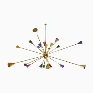 Mid-Century Sputnik Kronleuchter, 1960er