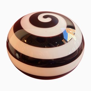 Zebra Table Lamp in Glass from Ilu Di Vetro, 1970s