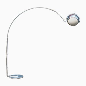 Space Age Augapfel Bogenlampe, Italien, 1970er