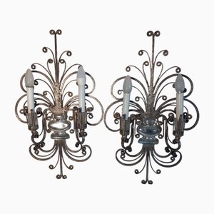 Wall Lamps attributed to Banci Ference, 1950s, Set of 2