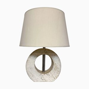 Lampe en Travertin de Fratelli Mannelli, 1970s