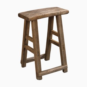 Tall Narrow Chinese Stool