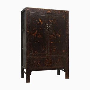 Black Painted Shanxi Armoire
