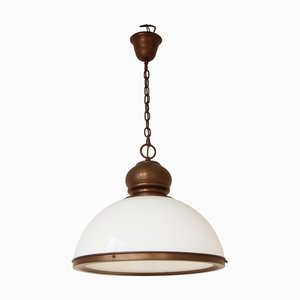 Stylised Metal and Plastic Pendant Lamp, 1990s