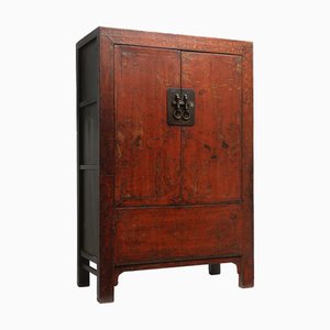 Large Red and Gold Shanxi Armoire