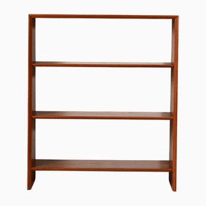 Small Scandinavian Teak Bookcase with Adjustable Shelves, 1960s