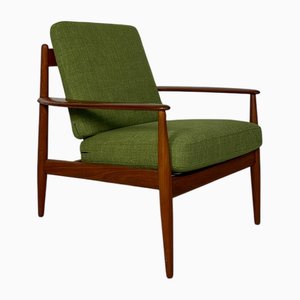 Fauteuil 118 Vintage en Teck par Grete Jalk pour France & Daverkosen, 1950s