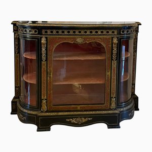 Antique French Boulle Display Cabinet, 1860