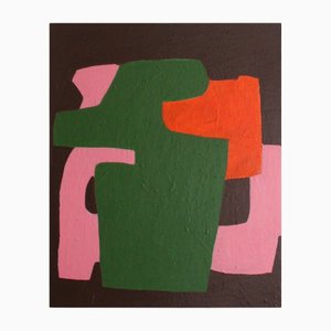 Bodasca, Colorful Abstract Brick 2, 2025, Acrilico su Tela