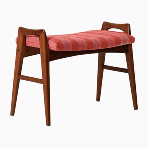 Tabouret Scandinave en Teck par Svante Skogh, 1950s