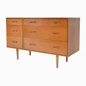 Concorde Range Chest of Drawers in Oak and Beech by John & Sylvia Reid for Stag, 1960s
