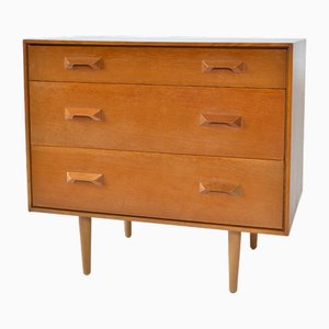 Concorde Range Chest of Drawers in Oak and Beech by John & Sylvia Reid for Stag, 1960s