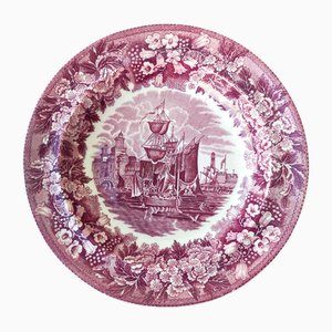 Vintage English Ferrara Plate by Etruria & Barlaston for Wedgwood, 1980s