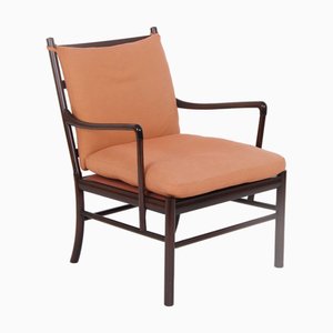 PJ149 Colonial Chair in Mahogany by Ole Wanscher for Poul Jeppesens Møbelfabrik, 1950s