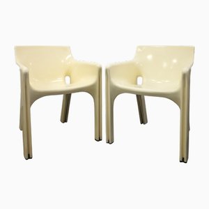 Gaudi Stühle von Vico Magistretti für Artemide, 1970er, 2er Set