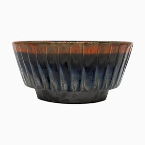 Danish Fat Lava Bowl by Ernst Faxe, 1960s