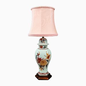 Vintage Porcelain Table Lamp from Limoges, 1970s