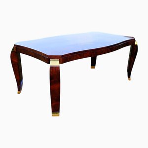 Vintage Art Deco Esstisch von Maurice Rinck, 1930er