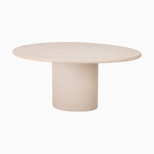 Organic Shaped Natural Plaster Dining Table by Isabelle Beaumont