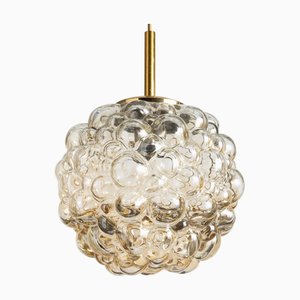 Vintage German Bubble Pendant Light by Helena Tynell for Glashütte Limburg, 1960