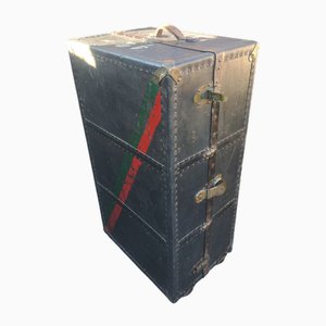 Vintage Vertical Travel Trunk, 1920s