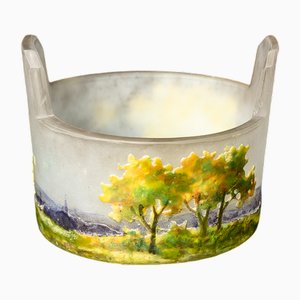 Vintage French Art Nouveau Bowl by Daum Nancy, 1920s