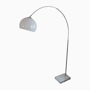 Agemob Chrom Bogen Stehlampe, 1970er