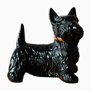 Vintage Scottish Terrier aus Keramik