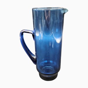 Caraffa vintage in vetro in stile scandinavo, anni '50