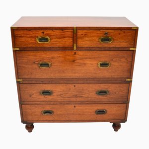 Commode à Tiroirs de Campagne Militaire, 1840s