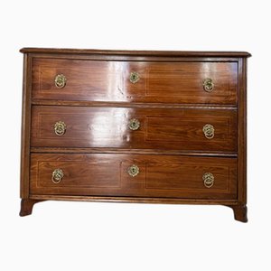 Biedermeier Chest of Drawers in Walnut