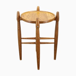 Dänischer Vintage Beistelltisch aus Eiche von Arne Basse für Knabstrup, 1960er