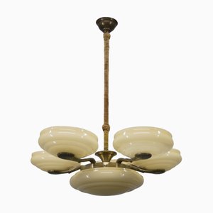 Vintage Art Nouveau Chandelier, 1920s