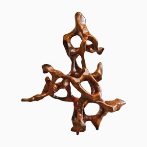 Große organische Skulptur aus Wurzelholz, 1940er